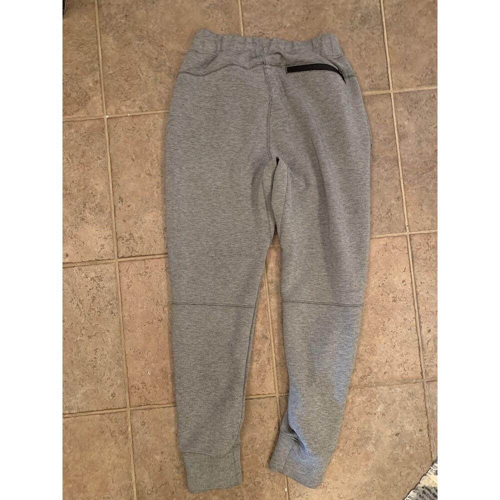 TAILGATE XS Heather Gray Drawstring Jogger Sweatpants Zipper Pockets Athleisure